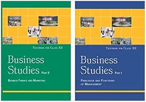 NCERT Business Studies Part 1 & Part 2 Set for Class 12 2025-26 Edition