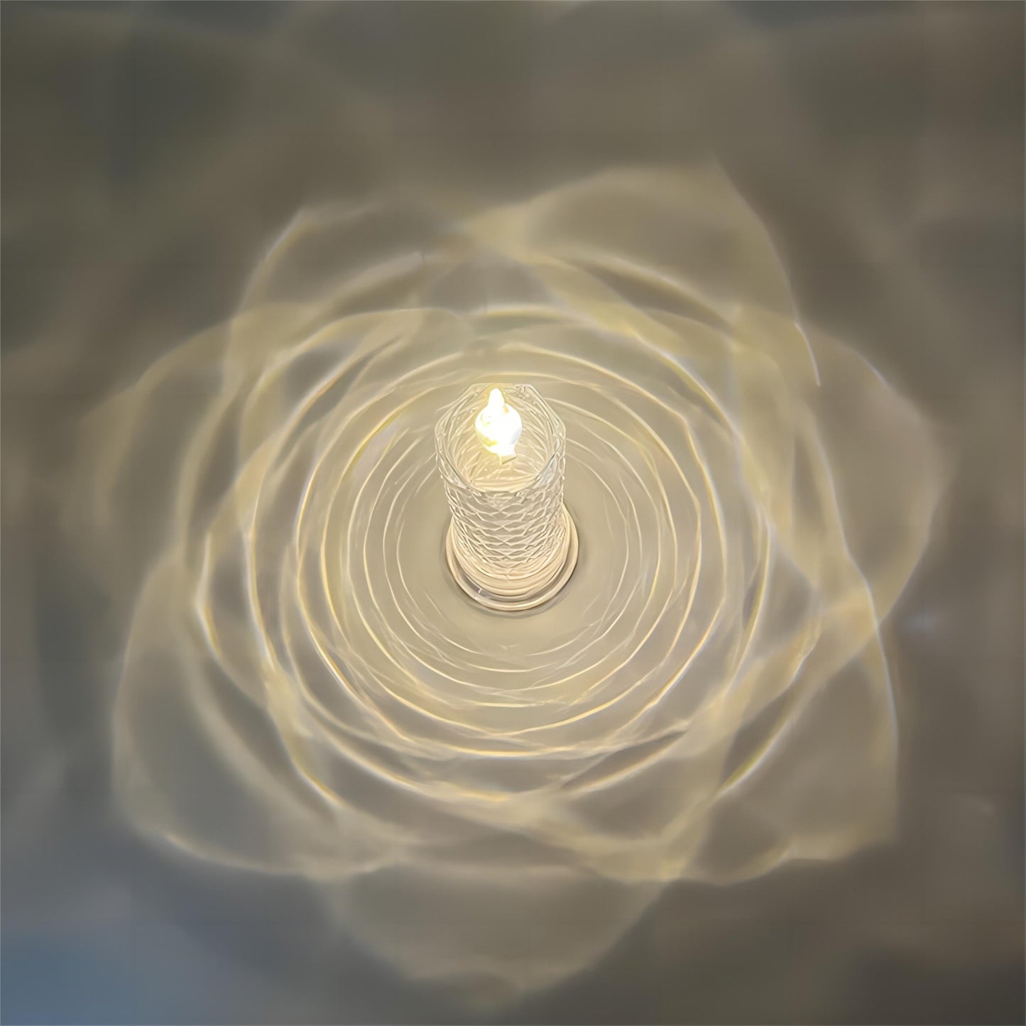 Set of 6 Flameless LED Pillar Candles - Battery Operated