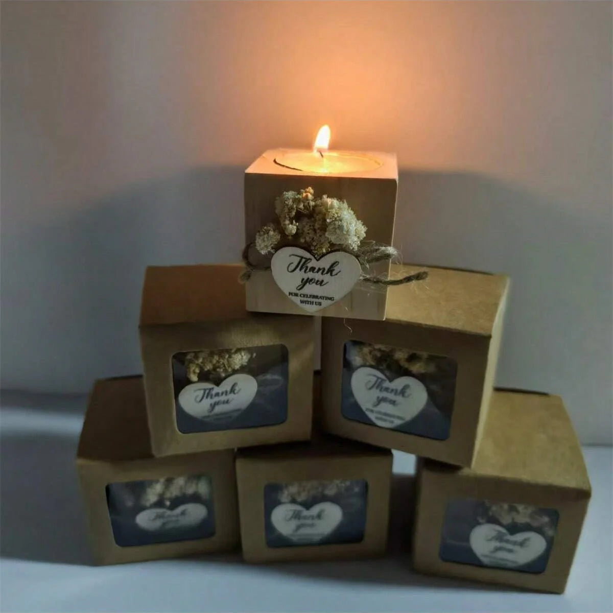 1/6/12pcs Wedding Candle Bulk Bridal Shower Candles