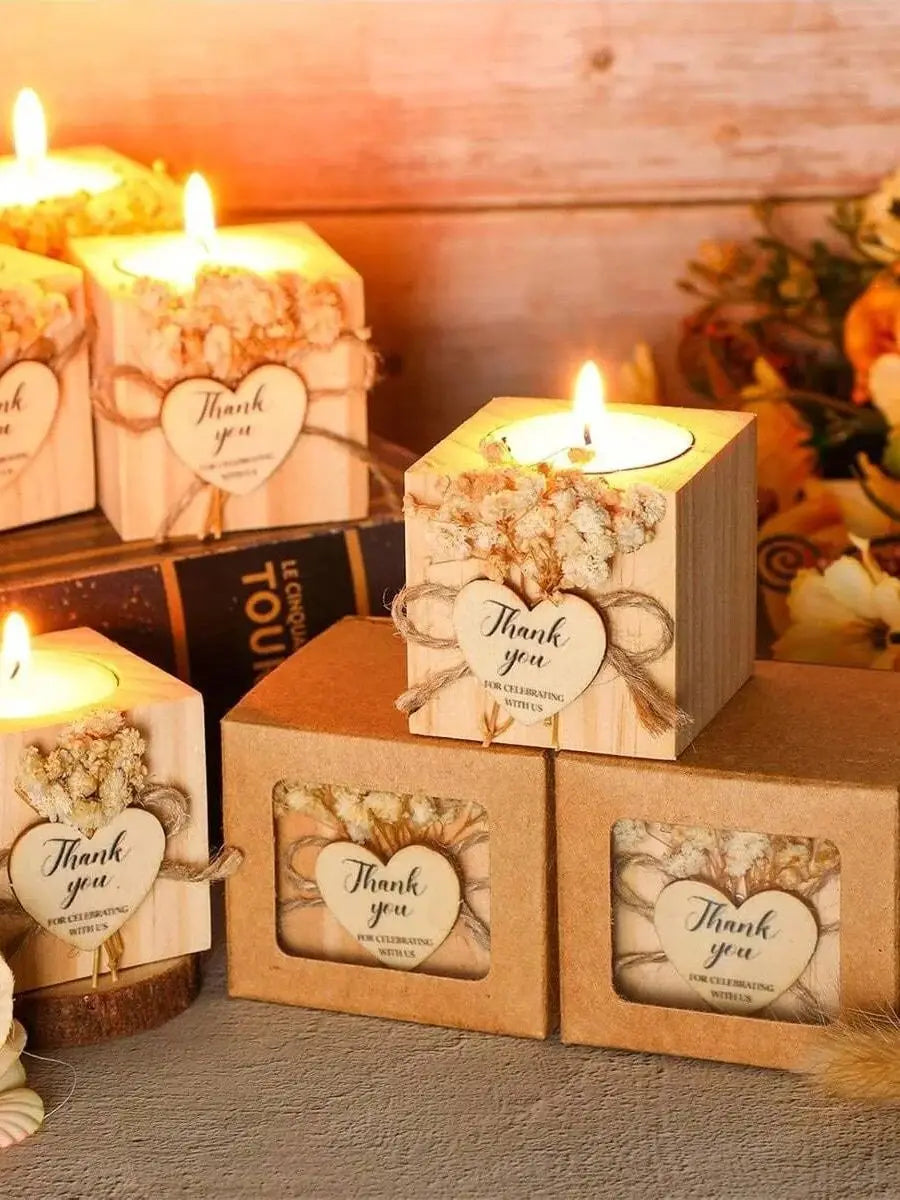 1/6/12pcs Wedding Candle Bulk Bridal Shower Candles