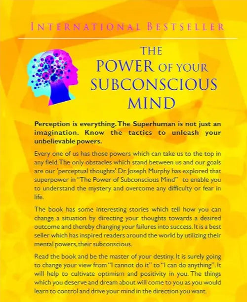 THE POWER OF YOUR SUBCONSCIOUS MIND