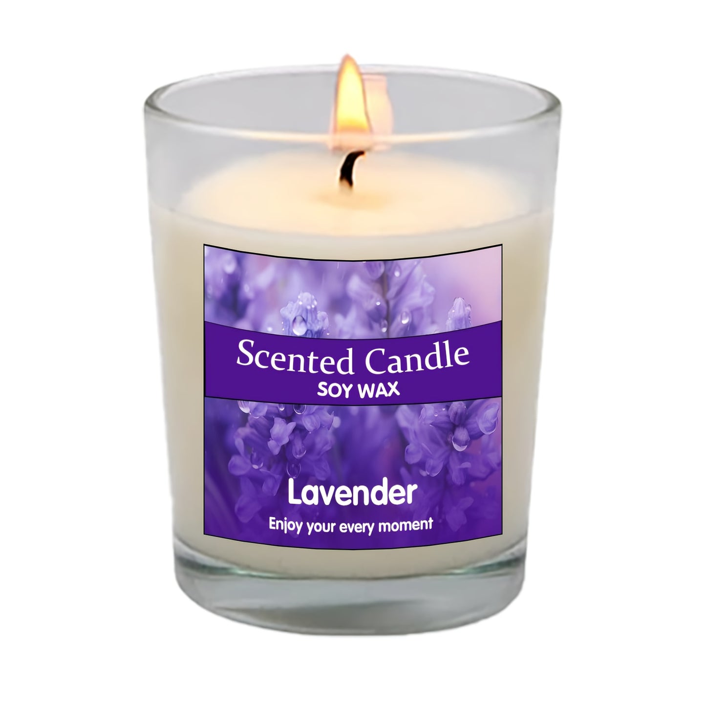 Luxury Soy Wax Aromatherapy Candle Set with six soothing fragrances—Jasmine, Lavender, Vanilla, Gardenia, Lemon, and Rose. Long-lasting 120-hour burn time, perfect for home scenting and elegant gifting for women and men on special occasions.