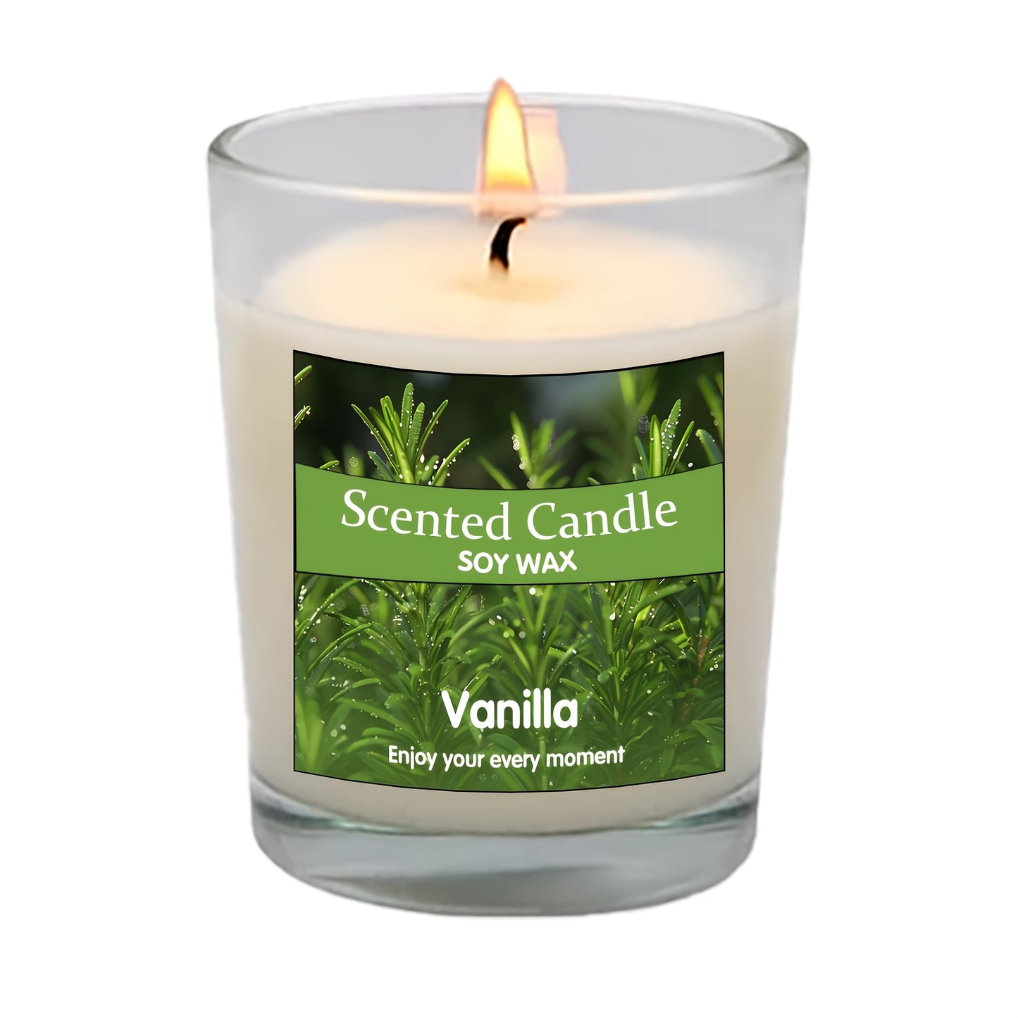 Luxury Soy Wax Aromatherapy Candle Set with six soothing fragrances—Jasmine, Lavender, Vanilla, Gardenia, Lemon, and Rose. Long-lasting 120-hour burn time, perfect for home scenting and elegant gifting for women and men on special occasions.