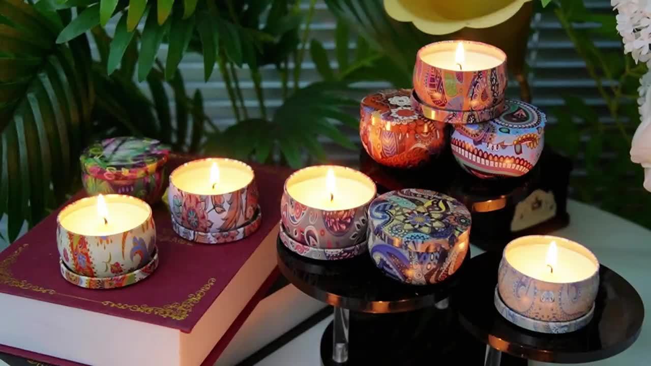 36pcs Marble Women'S Scented Candle Gift Set, Home Scented Candles, Soy Wax Lavender Candles Birthday Gift for Women and Mothers, Bath SPA Meditation Mother'S Day Gift Candles