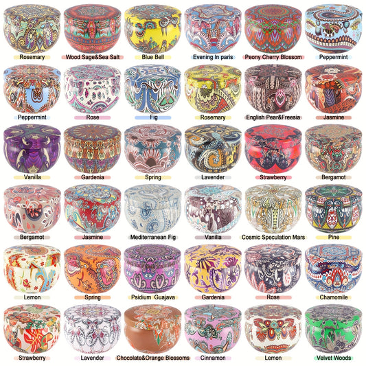 36pcs Marble Women'S Scented Candle Gift Set, Home Scented Candles, Soy Wax Lavender Candles Birthday Gift for Women and Mothers, Bath SPA Meditation Mother'S Day Gift Candles