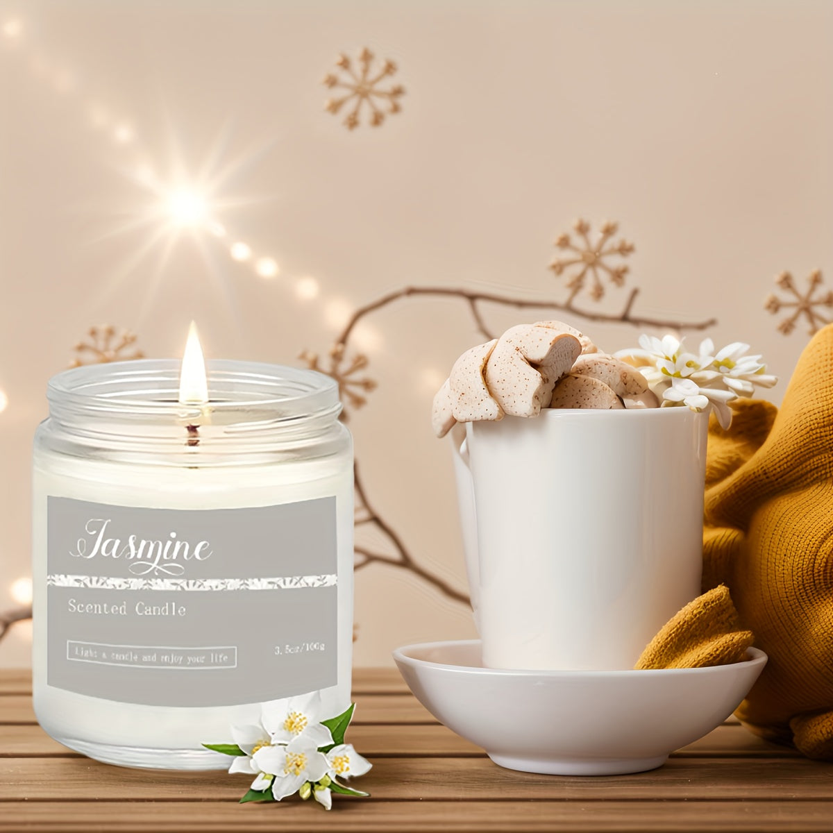 1pc/6pcs Home Fragrance Candle Gift Set